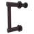 Allied Brass Fresno Collection Pull & Knob For Back to Back On Shower Door in Antique Bronze