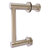 Allied Brass Fresno Collection Pull & Knob For Back to Back On Shower Door in Antique Pewter