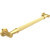 36'' Satin Brass with Reed Handle