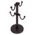 Allied Brass Assorted Free Standing Collection Countertop 4 Coffee Mug Holder with Dotted Detail in Antique Bronze