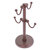 Allied Brass Assorted Free Standing Collection Countertop 4 Coffee Mug Holder with Dotted Detail in Antique Copper
