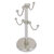 Allied Brass Assorted Free Standing Collection Countertop 4 Coffee Mug Holder with Dotted Detail in Satin Nickel