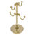 Allied Brass Assorted Free Standing Collection Countertop 4 Coffee Mug Holder with Dotted Detail in Unlacquered Brass