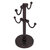 Allied Brass Assorted Free Standing Collection Countertop 4 Coffee Mug Holder with Grooved Detail in Antique Bronze