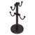Allied Brass Assorted Free Standing Collection Countertop 4 Coffee Mug Holder with Twisted Detail in Antique Bronze
