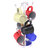 Allied Brass Assorted Free Standing Collection Countertop 6 Coffee Mug Holder with Smooth Accents in Satin Chrome