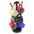 Allied Brass Assorted Free Standing Collection Countertop 6 Coffee Mug Holder with Dotted Detail in Antique Bronze