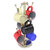 Allied Brass Assorted Free Standing Collection Countertop 6 Coffee Mug Holder with Twisted Detail in Polished Nickel