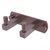Allied Brass Montero Collection 2-Position Multi Hook in Antique Copper