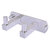 Allied Brass Montero Collection 2-Position Multi Hook in Polished Chrome