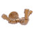 Allied Brass Pipeline Collection Tri-Hook in Brushed Bronze