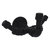 Allied Brass Pipeline Collection Tri-Hook in Matte Black
