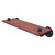 Allied Brass Pipeline Collection 16'' Ironwood Shelf in Matte Black