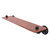 Allied Brass Pipeline Collection 22'' Ironwood Shelf in Matte Black
