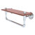 Allied Brass Pipeline Collection 16'' Ironwood Shelf with Towel Bar in Polished Chrome