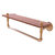 Allied Brass Pipeline Collection 22'' Ironwood Shelf with Towel Bar in Brushed Bronze