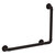 Allied Brass Pipeline Collection 18'' x 24'' Right Hand 90 Degrees Grab Bar in Oil Rubbed Bronze