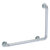 Allied Brass Pipeline Collection 18'' x 24'' Right Hand 90 Degrees Grab Bar in Polished Chrome