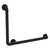 Allied Brass Pipeline Collection 18'' x 24'' Left Hand 90 Degrees Grab Bar in Oil Rubbed Bronze