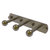 Allied Brass Prestige Skyline Collection 3-Position Multi Peg in Antique Brass
