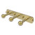 Allied Brass Prestige Skyline Collection 3-Position Multi Peg in Satin Brass