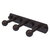 Allied Brass Prestige Skyline Collection 3-Position Multi Peg in Venetian Bronze