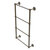 Allied Brass Prestige Skyline Collection 4-Tier 24'' Ladder Towel Bar with Smooth Accents in Antique Brass