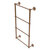 Allied Brass Prestige Skyline Collection 4-Tier 24'' Ladder Towel Bar with Smooth Accents in Brushed Bronze