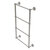 Allied Brass Prestige Skyline Collection 4-Tier 24'' Ladder Towel Bar with Smooth Accents in Satin Nickel