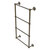 Allied Brass Prestige Skyline Collection 4-Tier 24'' Ladder Towel Bar with Dotted Detail in Antique Brass