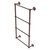 Allied Brass Prestige Skyline Collection 4-Tier 24'' Ladder Towel Bar with Dotted Detail in Antique Copper