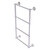 Allied Brass Prestige Skyline Collection 4-Tier 24'' Ladder Towel Bar with Dotted Detail in Satin Chrome