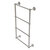 Allied Brass Prestige Skyline Collection 4-Tier 24'' Ladder Towel Bar with Dotted Detail in Satin Nickel