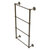 Allied Brass Prestige Skyline Collection 4-Tier 24'' Ladder Towel Bar with Twisted Detail in Antique Brass