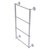 Allied Brass Prestige Skyline Collection 4-Tier 24'' Ladder Towel Bar with Twisted Detail in Satin Chrome