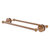 Allied Brass Prestige Skyline Collection 18'' Back to Back Shower Door Towel Bar in Brushed Bronze