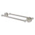 Allied Brass Prestige Skyline Collection 18'' Back to Back Shower Door Towel Bar in Satin Nickel