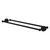 Allied Brass Prestige Skyline Collection 30'' Back to Back Shower Door Towel Bar in Matte Black