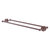 Allied Brass Prestige Skyline Collection 30'' Back to Back Shower Door Towel Bar in Antique Copper