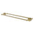 Allied Brass Prestige Skyline Collection 30'' Back to Back Shower Door Towel Bar in Unlacquered Brass