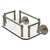 Allied Brass Prestige Skyline Collection Wall Mounted Glass Guest Towel Tray in Antique Brass