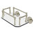 Allied Brass Prestige Skyline Collection Wall Mounted Glass Guest Towel Tray in Polished Nickel