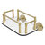 Allied Brass Prestige Skyline Collection Wall Mounted Glass Guest Towel Tray in Satin Brass