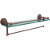 16'' Antique Copper Hardware Shelf with Paper Towel Roll Holder