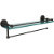 16'' Oil Rubbed Bronze Hardware Shelf with Paper Towel Roll Holder