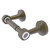Allied Brass Pacific Beach Collection Two Post Toilet Tissue Holder with Smooth Accents in Antique Brass