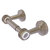 Allied Brass Pacific Beach Collection Two Post Toilet Tissue Holder with Dotted Accents in Antique Pewter
