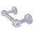 Allied Brass Pacific Beach Collection Two Post Toilet Tissue Holder with Dotted Accents in Satin Chrome