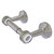 Allied Brass Pacific Beach Collection Two Post Toilet Tissue Holder with Dotted Accents in Satin Nickel