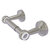 Allied Brass Pacific Beach Collection Two Post Toilet Tissue Holder with Twisted Accents in Satin Nickel